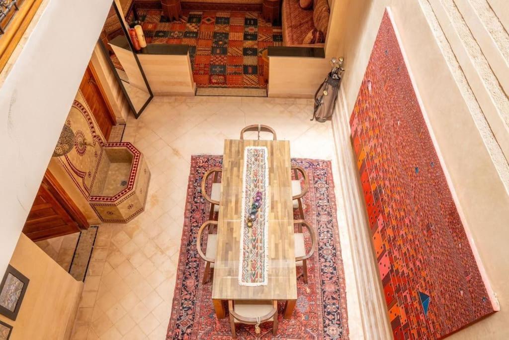 Charmant Riad Privatif Au Coeur De La Medina Villa Marrakesh Exterior photo