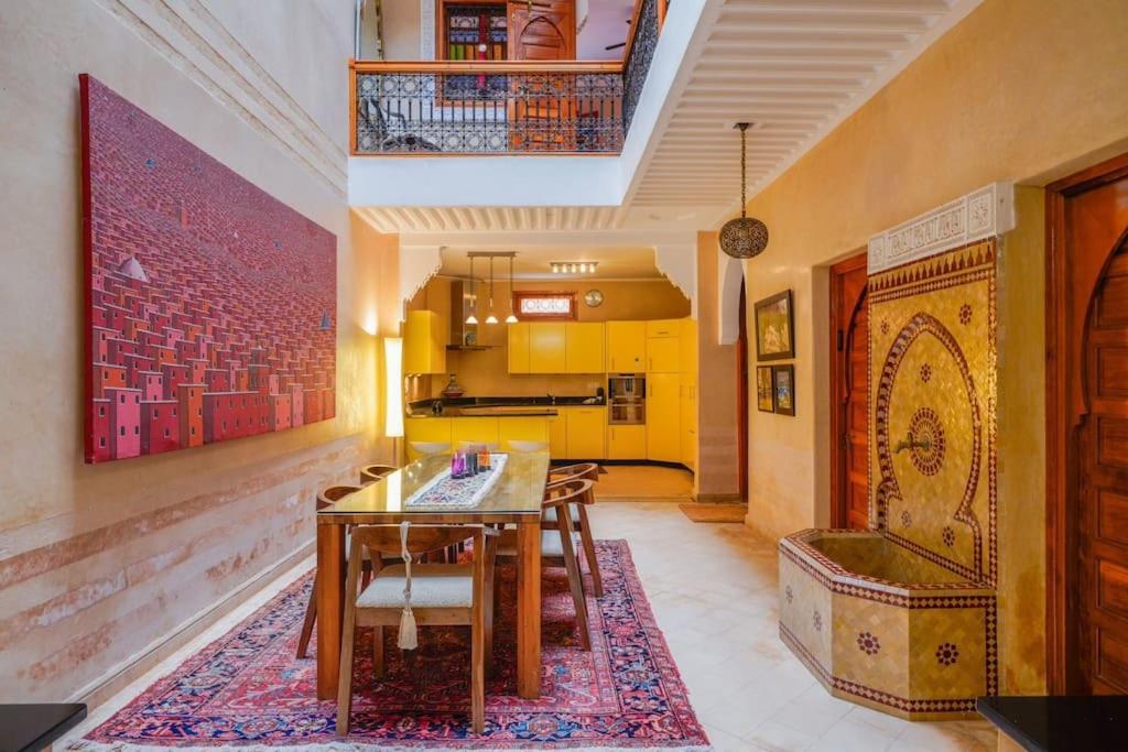 Charmant Riad Privatif Au Coeur De La Medina Villa Marrakesh Exterior photo