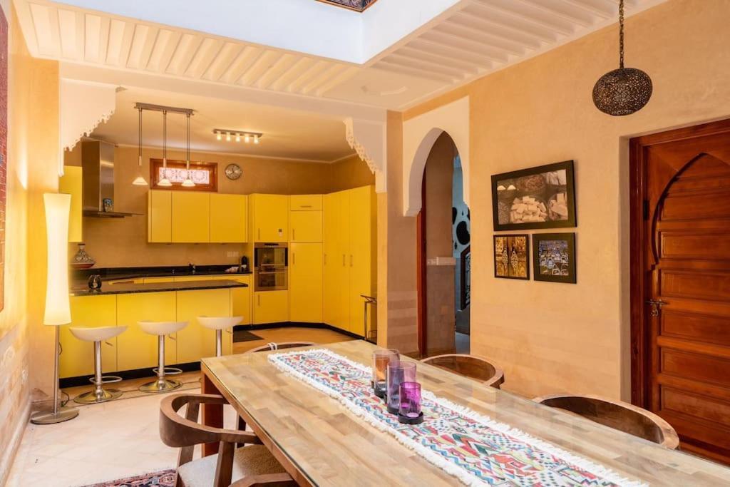 Charmant Riad Privatif Au Coeur De La Medina Villa Marrakesh Exterior photo